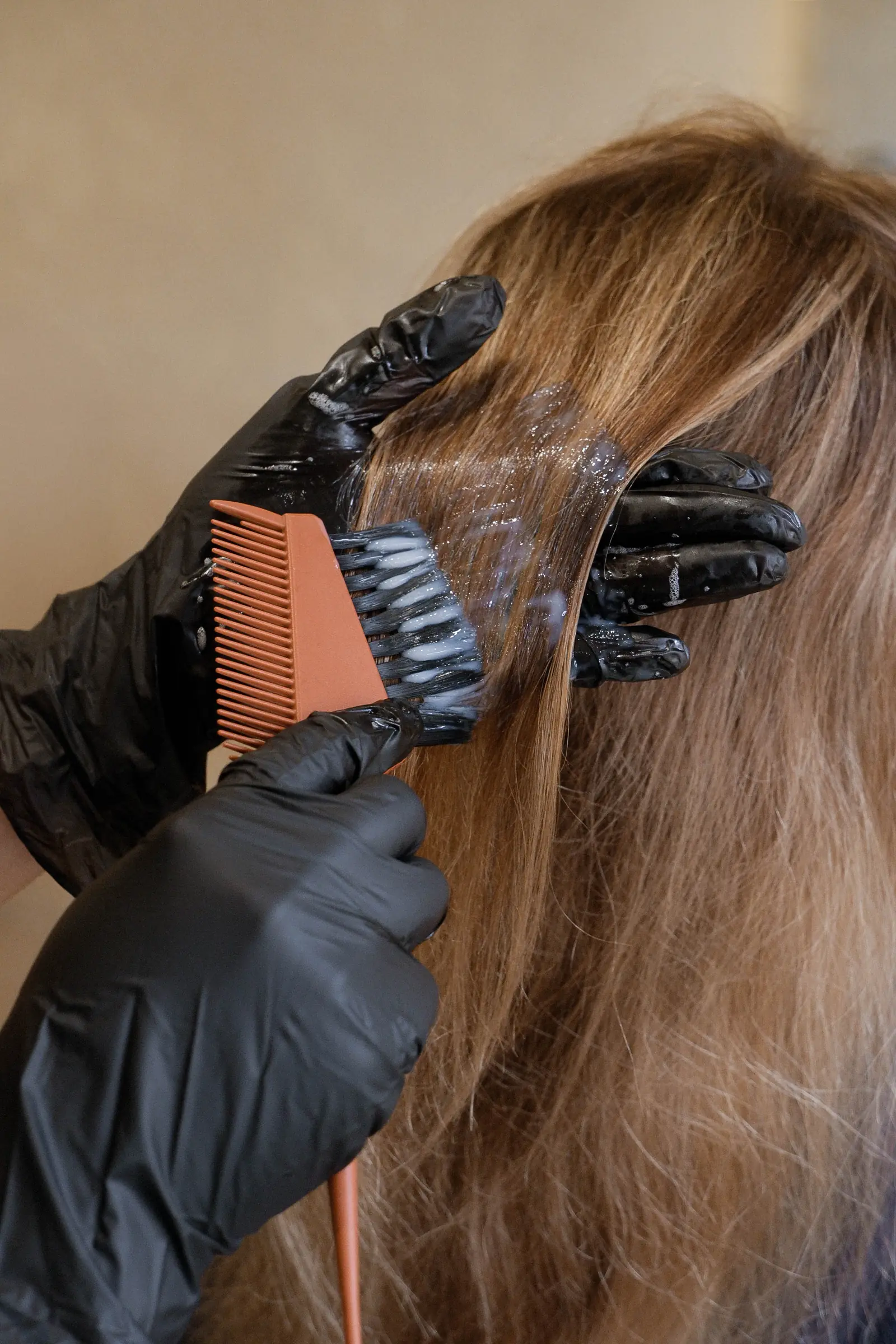 A repair treatment applied before the infrared step