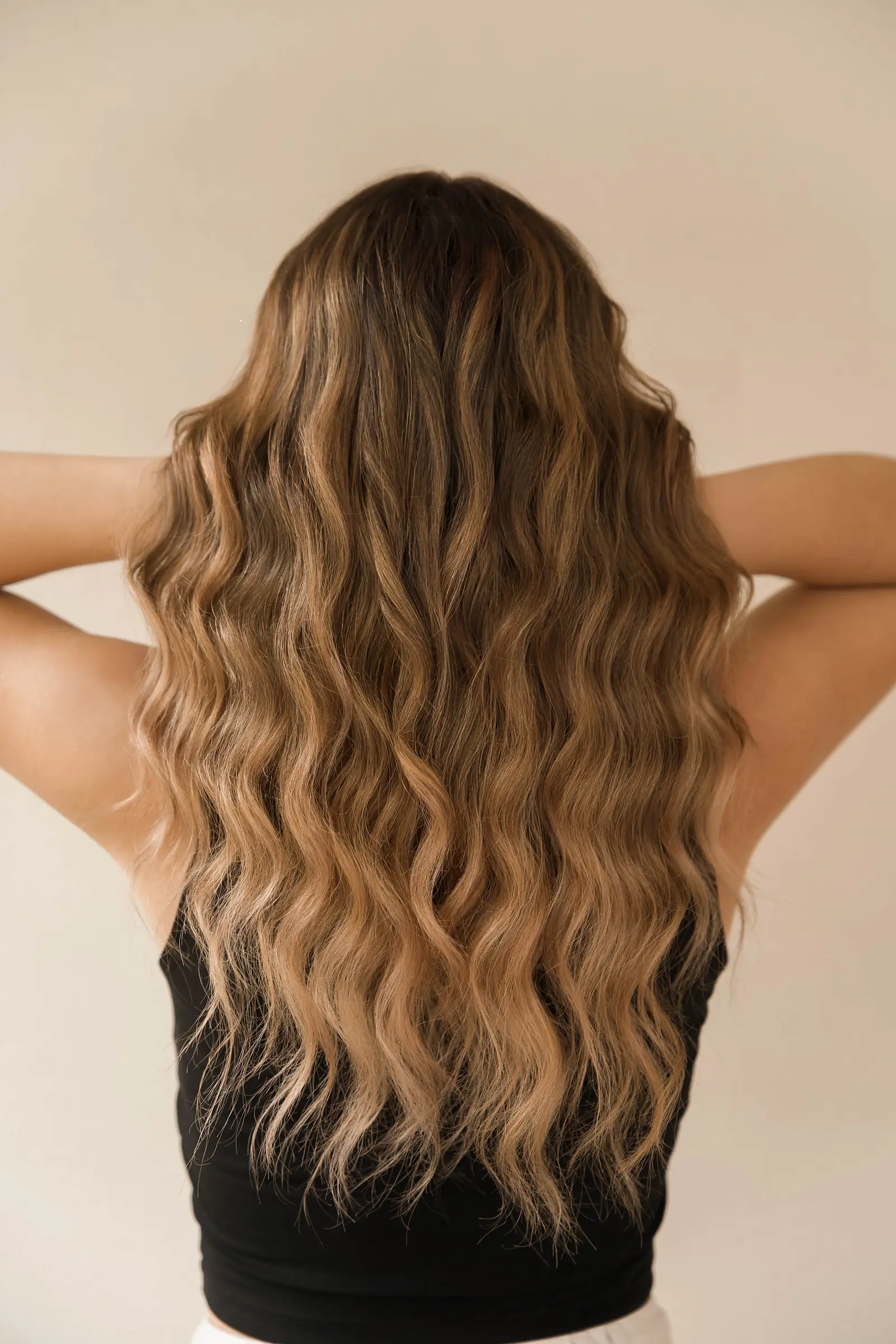 Blended color from the back