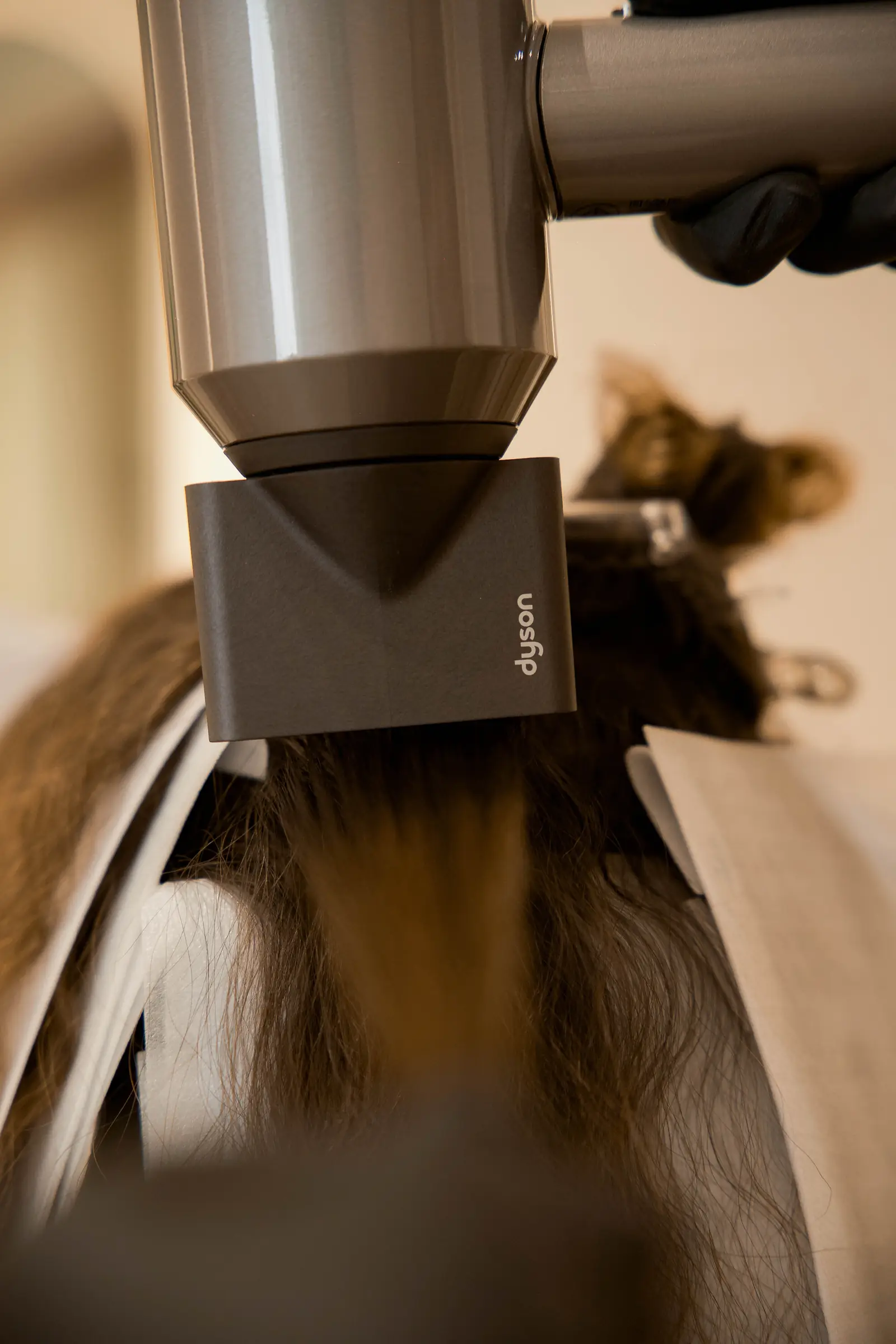 Drying foiled hair during the lightening